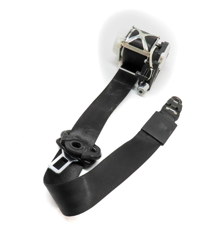 2007-2009 AUDI Q7 (4L) FRONT LEFT DRIVER SEAT SEATBELT RETRACTOR (Black) — exact item pictured